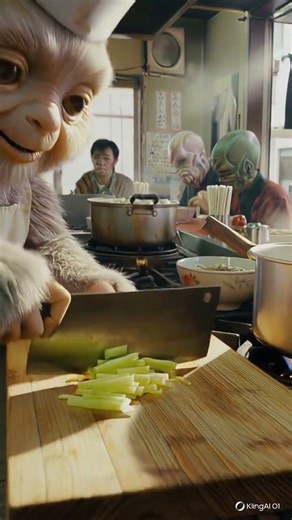 Alien Street Food Prep ASMR 👽🍜 エイリアン町中華の仕込み