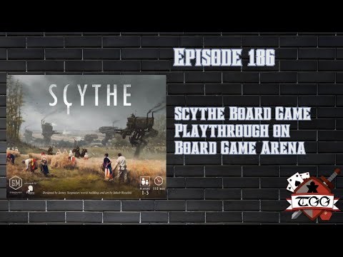 Scythe Board Game Playthrough on Board Game Arena | Strategy, Mechs & Digital Gameplay
