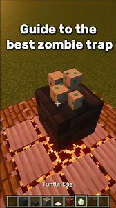 The Easiest Zombie Trap You'll Ever Build in Minecraft! #minecraft #recommended