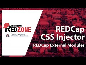 REDZone - REDCap CSS Injector