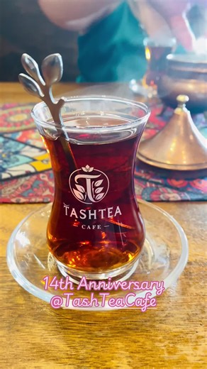 14th Anniversary @TashTea Cafe Please go by and see Farach, Mohammed, Mo and their fabulous team. They will provide you with traditional authentic Kurdish/Turkish cuisines with the best customer service too. My wife and I had the most wonderful experience and delicious food. We definitely will be going back agian to visit. Thank you so much Farach, Mohammed, and Mo for taking care of us on our special day. You all are truly amazing!!