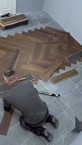 4.3K views · 13 reactions | Installing Herringbone Pattern LVT Flooring | TIMELAPSE | @wallsandfloors | #60seconddiy #installation #herringbone #pattern #LVT #flooring #timelapse #youtube #channel #reels #shorts #handyman #floors #wallsandfloors #tutorial #demonstration #60seconds #diy #howto #craigphillips #bigbrother #winner #uk #liverpool #homerenovation #homeimprovement #measure #like #subscribe #follow #share | Mr and Mrs DIY | Facebook