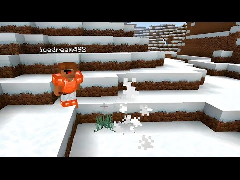 Following Ai minecraft player until he die (IceDream492)
