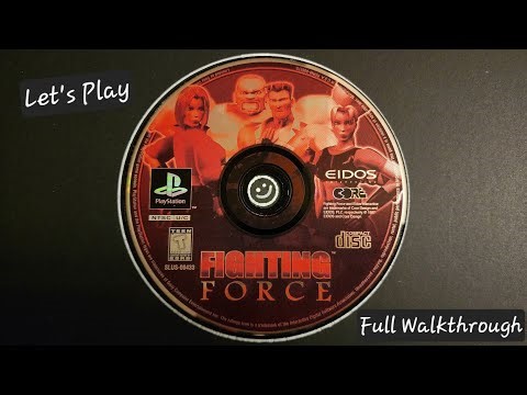 Fighting Force | PSX | Full Walkthrough