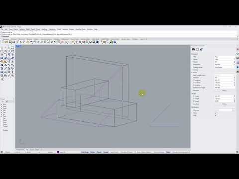 Παράδειγμα σκιαγραφίας πρισμάτων σε αξονομετρική απεικόνιση