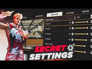 ALL NEW SECRET (SETTING) OF FREE FIRE || CONTROL SETTING + SENSITIVITY+ PRO SETTING