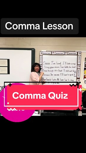 #comma #commas #commalesson #appositive #usingcommascorrectly #commause #oxfordcomma #grammarefucator #Englishlessons #tiktokteacher #writingpractice