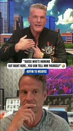 Pat McAfee had to apologize 😅