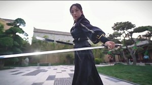 The combination of fan and sword is novel and invincible #sword #weapon #katana #swordsman #foryou