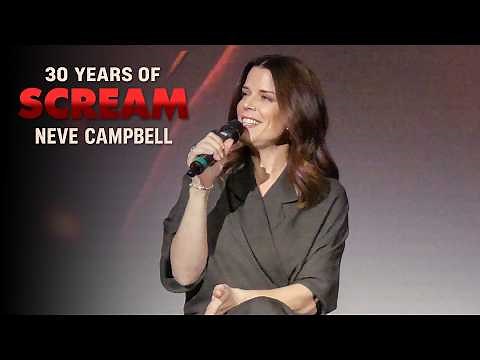Neve Campbell Reflects on 30 Years of Scream | Paris Event