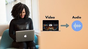 How to extract audio from video