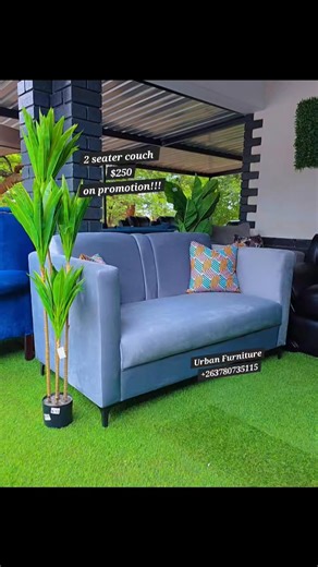 2 seater couch on promotion!Cozy up with a deal!Perfect for small spaces, offices or couples.....Grab yours now and elevate your chill vibes! # Furniture Deal# Couch Goals# Promotion Alert" | Urban Furniture