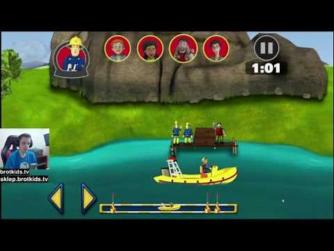 STRAŻAK SAM PO POLSKU | fireman sam games | BAJKI DLA DZIECI GRY