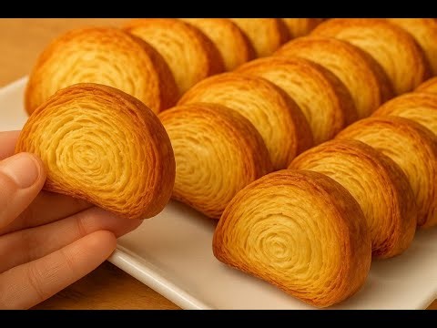 New Pastry Recipe – Flaky, Crispy, and Dreamy in Taste!