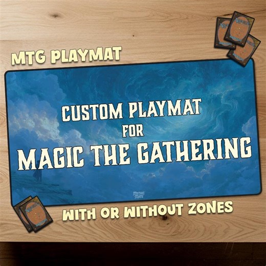 Custom Playmat Made for Magic the Gathering MTG Playmat With Command Zones Commander Play Mat Trading Card Games Official Size TCG Games - Etsy
