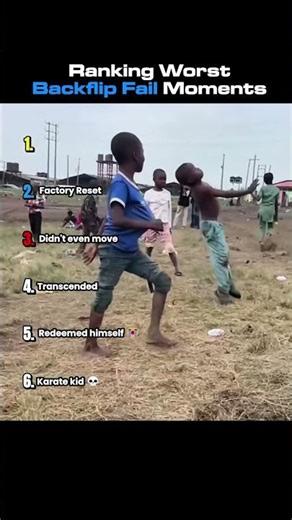 Worst Backflip Fail?🤔