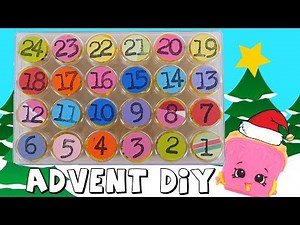 Do it Yourself DIY Advent Calendar for Kids using Surprise Toys by DCTC Amy Jo