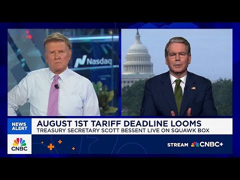 Watch CNBC's full interview with Treasury Secretary Scott Bessent