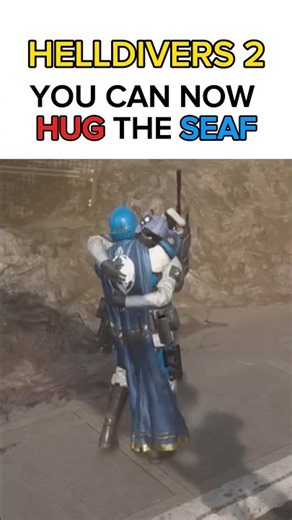 You Can HUG The SEAF Now - Helldivers 2