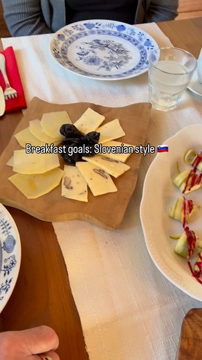 Slovenian breakfast done right at @pr_koncovc 🇸🇮❤️ Cozy, classic, delicious! Music: on the button box my Stari ata & vocals my Stara mama! #slovenska_kuhinja #sloveniankitchen #slovenskakuhinja #slovenianblogger #slovenianfood #sloveniaeats | SlovenianKitchen.com