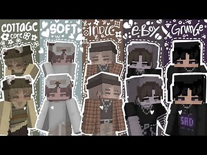 「 AESTHETIC SKINS 」| スキン | aesthetic minecraft skins [boy ver]