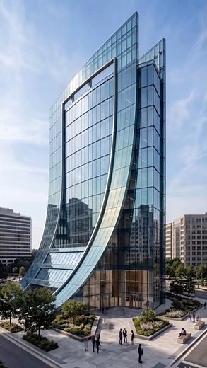 Modern Glass Tower Construction Timelapse | From Ground to Futuristic Skyscraper
