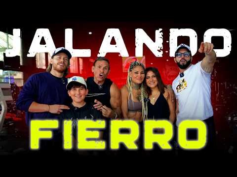 JALANDO FIERRO con la BARBY JUAREZ