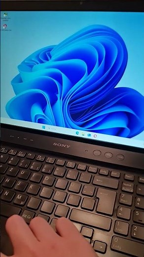 Sony Vaio pcg-81313M laptop startup and shutdown #phonk #tech