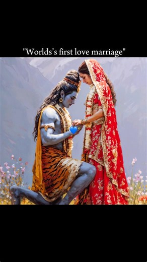 World first love marriage | shiv Parvati shorts status | #love#mahashivratri #trending#virel