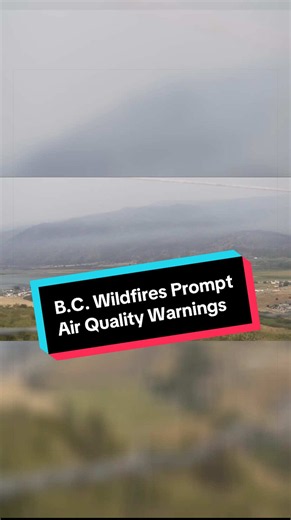 More than 100 wildfires are burning across British Columbia, prompting the province to declare a state of emergency, as well as air quality warnings due to heavy smoke. #fire #bc #canada #news #smoke