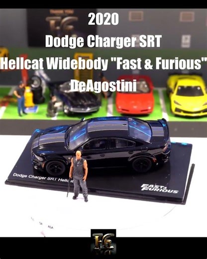 Dom’s Jungle Beast: 1:43 Scale Charger SRT Hellcat (DeAgostini)