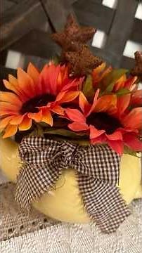 Don’t Toss It! Repurpose a Lidless Teapot for Fall + Autumn Decorations DIY