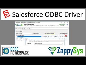 Salesforce ODBC Driver - Salesforce ODBC Driver can be used to read/write data from Salesforce.com.