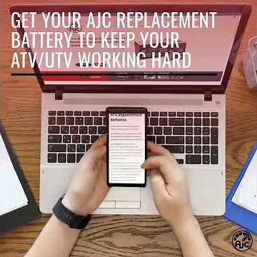 AJC® ATV & UTV Replacement Batteries