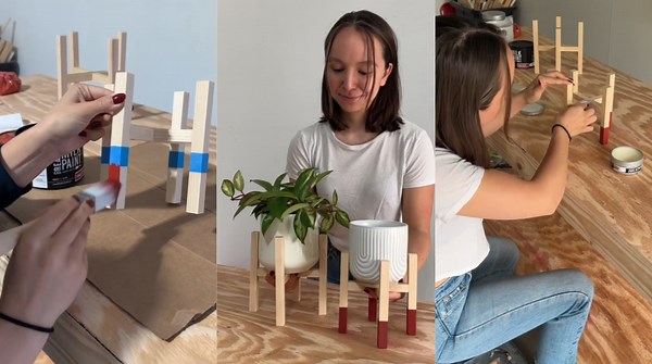 Super Customizable DIY Plant Stands – Try It Yourself!