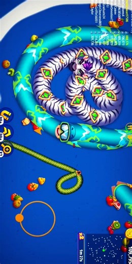 WORMSZONE.io epic Gameplay Top 1 | slitherio worm biggest snake io🐍 game |