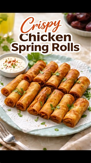 Secret Street-Style Chicken Spring Rolls | This Chicken Spring Roll Recipe Will Blow Your Mind! 🤤