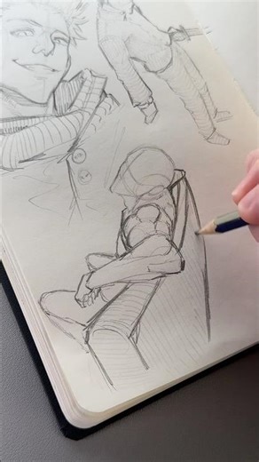 Quick doodles in my sketchbook #draw #drawing #doodle #sketch #sketchbook #art #artist