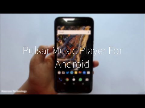 Pulsar Music Player For Android - Best Material Music Player!