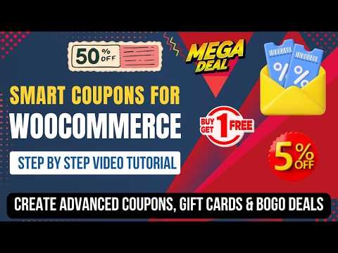 Smart Coupons for WooCommerce 🔥 Create Advanced Coupons, Gift Cards & BOGO Deals
