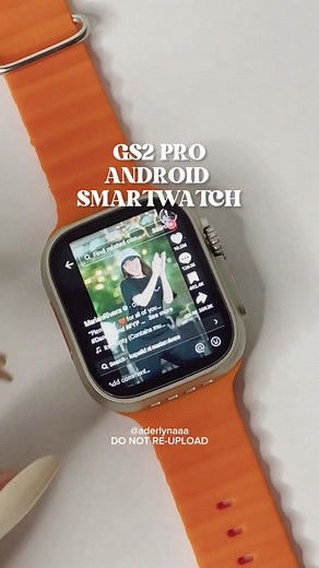 GS2 Android Smartwatch with WIFI/GPS/4Gsim Recommended for Electronics Enthusiasts