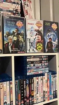 Blu-Ray/DVD/VHS Shelves Overview Part One 😀🍿📀🎸🎶