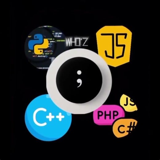 The Real Boss of Programming: Semicolon | Python, JS, C++ vs ONE Semicolon ; 💀 #programmer