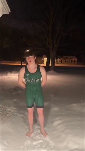 Singlet Challenge on Instagram: "#singletchallenge #snowangelchallenge #wrestlingmemes #wrestlingsinglet #snowday #wrasslin"