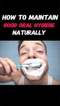 Stop Using Toothpaste ❌ Do This Instead for Perfect Oral Hygiene.#shorts