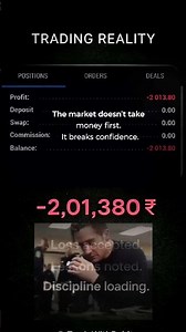 Dark reality of trading 🙃 #stockmarket #trading #darkreality #loss