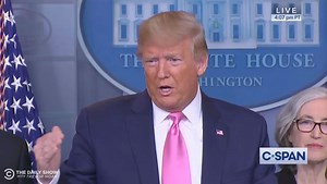 Trump declares Trump's handling of coronavirus a success, thanks Trump | The Daily Show