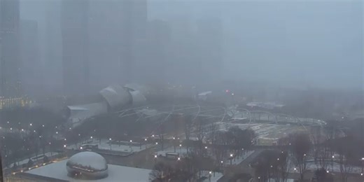 Intense lake-effect snow bands slam Great Lakes, shifting east as winter blast spawns dangerous crashes