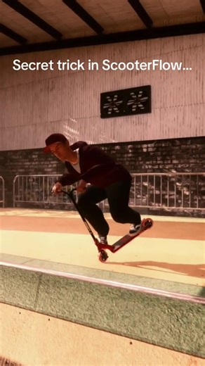 FOOTJAM!! Secret trick in ScooterFlow. Should I make a tutorial? #scoot #scooter #skate #fyp #secret