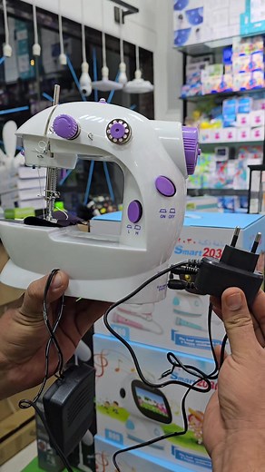 Portable Mini Sewing Machine with 12 Built-in Stitches